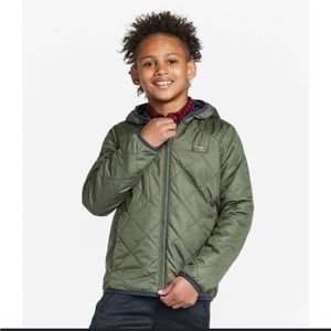 LL. Bean reversible mid season Primaloft jacket